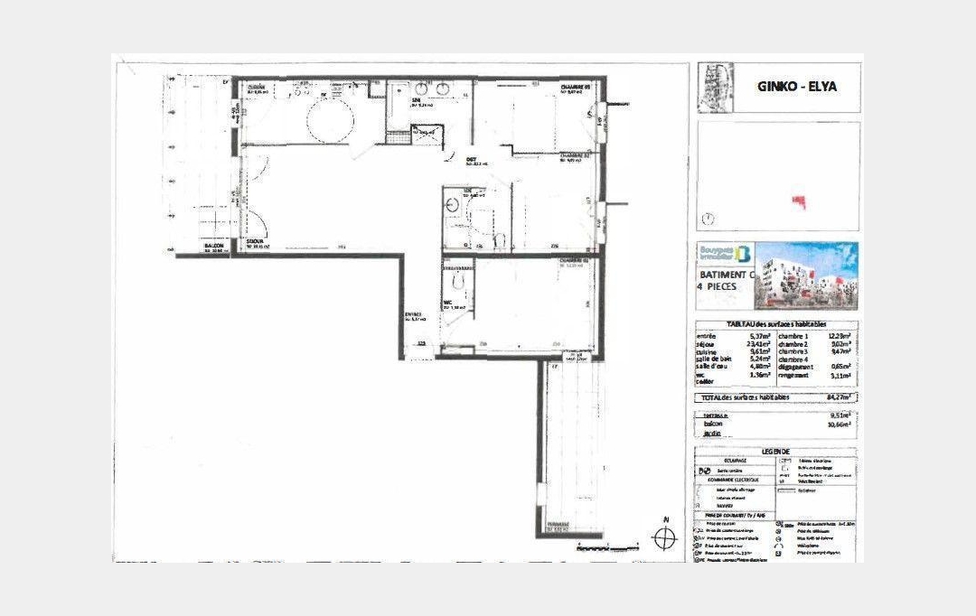 CMP SOLUTION : Appartement | BORDEAUX (33000) | 84 m2 | 381 600 € 