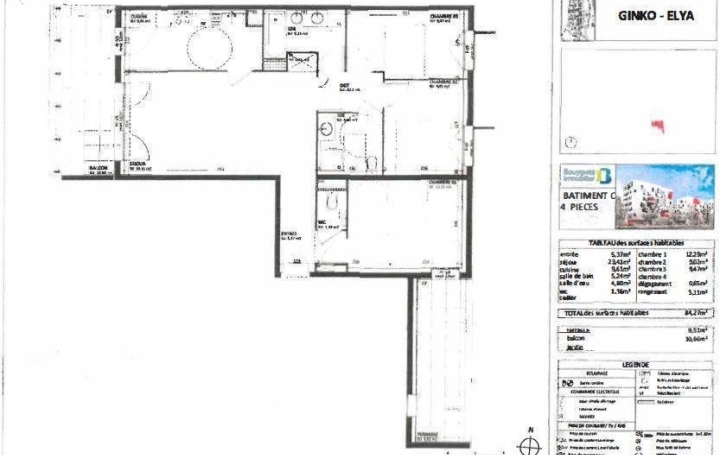 CMP SOLUTION Appartement | BORDEAUX (33000) | 84 m2 | 381 600 € 